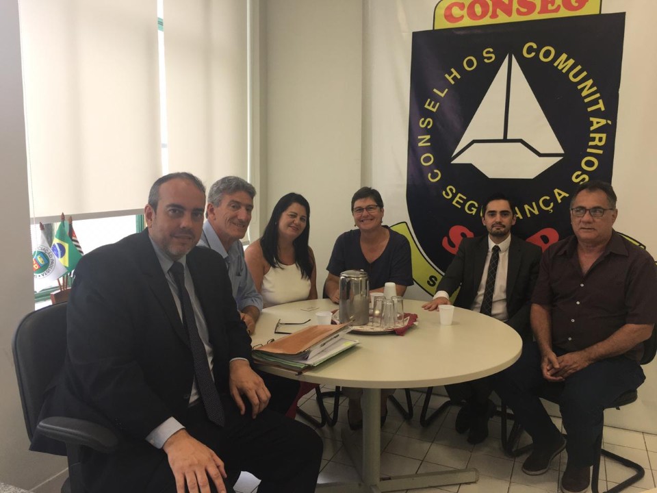 Reunião com o Coordenador Estadual do CONSEG