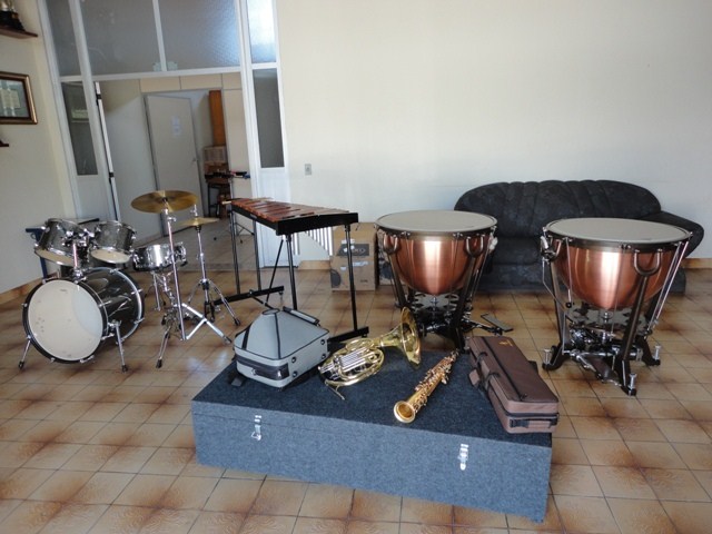 Novos instrumentos reforçam a Banda Municipal 